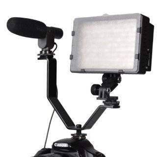   Mount Bracket for Video Lights & Microphones on Cameras and Camcorders