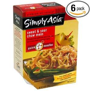 Simply Asia Sweet And Sour Quick Noddles, 8.8 Ounces (Pack of 6)