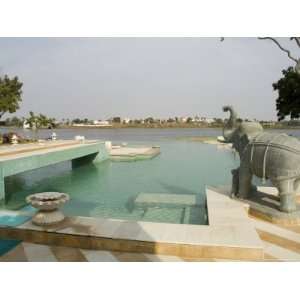  View of Swimming Pool at Udai Vilas Palace Now a Heritage 