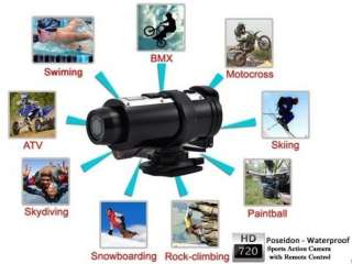 HD720P Waterproof Outdoor Helmet Sport Video Camera DVR  