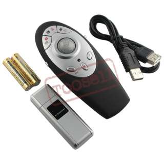 Wireless USB Trackball Remote Presentation Pointer US New  