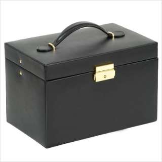 Heritage Chelsea Large Jewelry Case with Three Drawers and Travel Case 