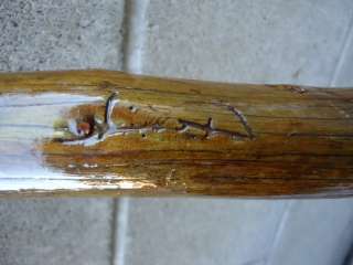   Symbols Carved Ethnic Wood Walking Stick Wizard Natural Cane  