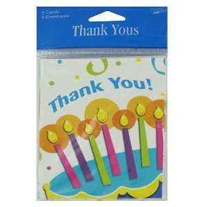    24 Packs of 8 Cake Surprise Thank You Cards