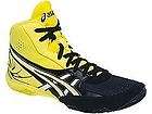 NEW Mens Asics Cael 4.0 Wrestling Shoes, Yellow/White/B​lack, J901Y 
