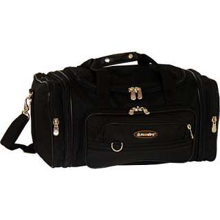 Maestro Luggage 21 Expandable Duffle Bag.   Black  