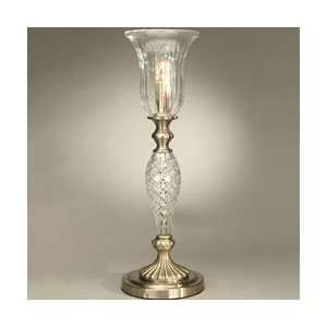 Dale Tiffany GA60670 Centennial Accent Lamp, Antique Brass and Crystal 