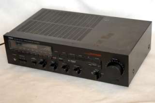 YAMAHA NATURAL SOUND STEREO RECEIVER RX 500U WORKING  