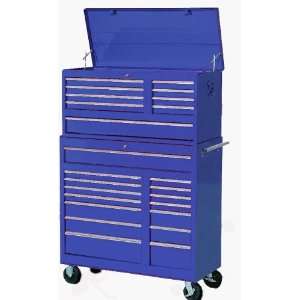 International Tool Boxes CFB 4215BL 42 15 Drawer H.D.Roller Cabinet 