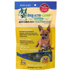   Breath Less Brushless Toothpaste   4 oz   Mini