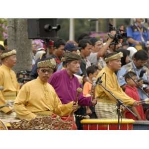  Malay Men Wearing Traditional Dress, Merdeka Square 