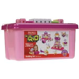 Fisher Price TRIO Building Set with storage   Pink Toys 