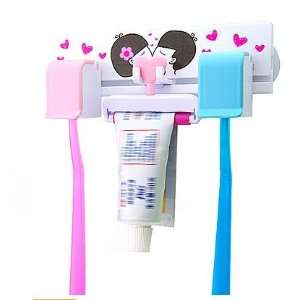  Toothpaste Tube Toothbrush Holder for Couples
