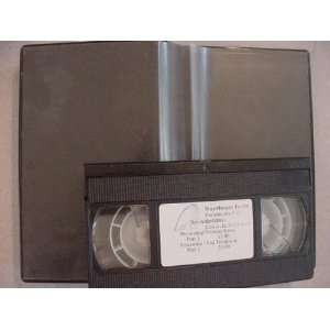  VHS Video Tape of Decubitus Ulcers Preventing Pressure 