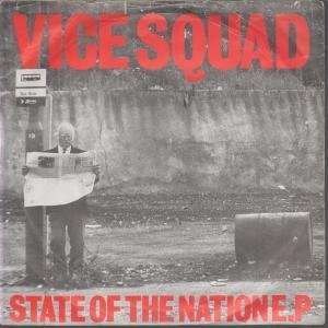   THE NATION 7 INCH (7 VINYL 45) UK RIOT CITY 1982 VICE SQUAD Music