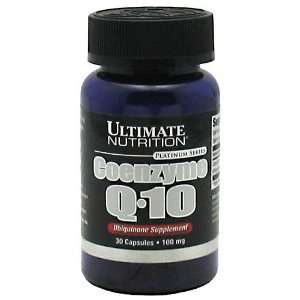  Ultimate Nutrition Coenzyme Q 10 30 Caps Vitamin Health 