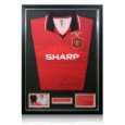   Cantona signed Manchester United Shirt von A1 Sporting Memorabilia
