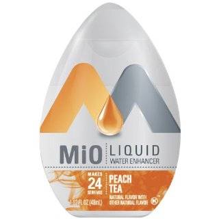 MIO Liquid Peach Tea, 1.62 Ounce, (Pack of 4) by MIO