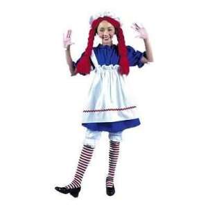   Small 6 8   Raggedy Doll Costume (Wig not included) Toys & Games