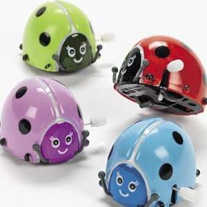  Flipping Wind Up Ladybugs   Office Fun & Desktop Toys 