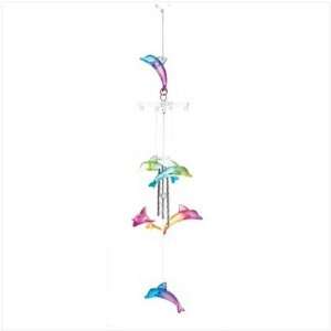  Colorful Dolphins Windchime