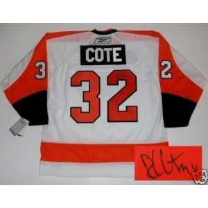  Riley Cote Flyers Signed Winter Classic Jersey