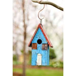  Rustic Wooden House Birdhouse Patio, Lawn & Garden