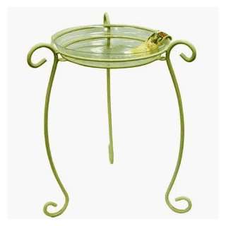  Saucer Table Plant Stand, 18 KHAKI PLANT STAND 